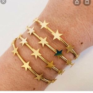 ALV Jewels Thin Star Cuff